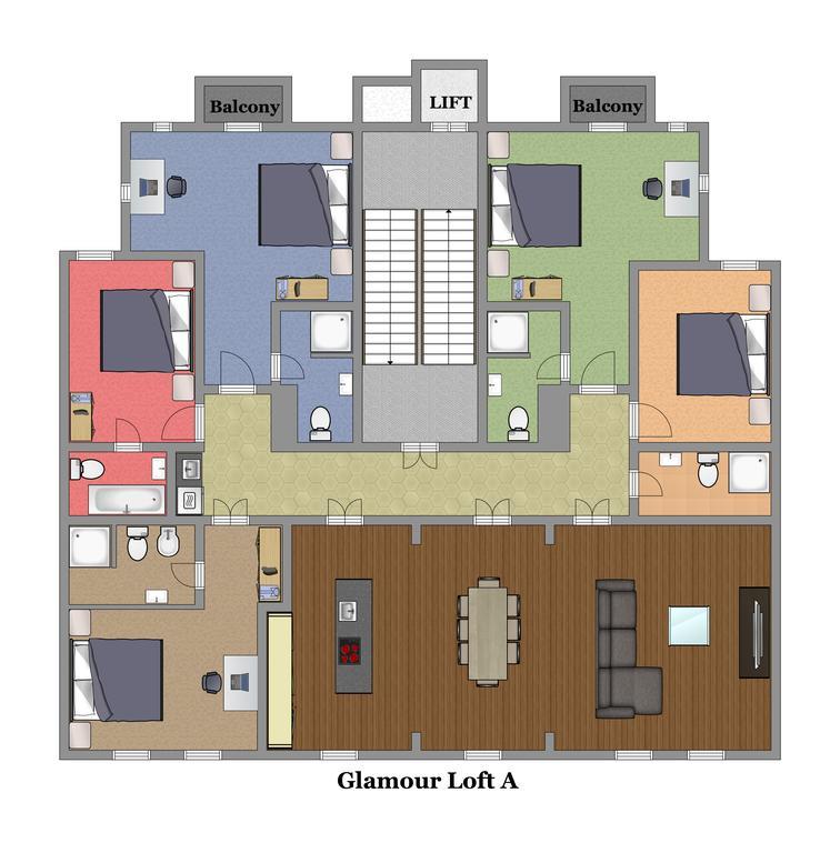Residence Glamour Premium Prague Luaran gambar
